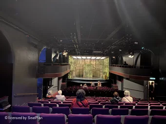 Charing Cross Theatre Stalls W9 view from seat photo