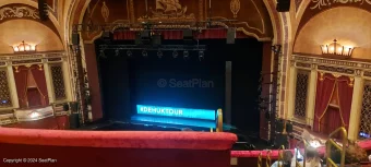 Liverpool Empire Circle G30 view from seat photo