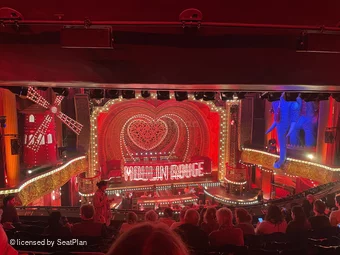 Piccadilly Theatre Royal Circle H23 view from seat photo