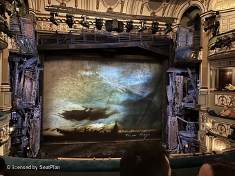 Sondheim Theatre Dress Circle D19 view from seat photo