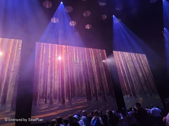 ABBA Arena Dance Floor B62 view from seat photo