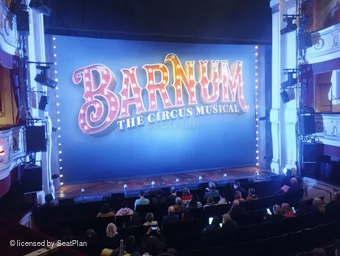 Theatre Royal Brighton Royal Circle A8 view from seat photo