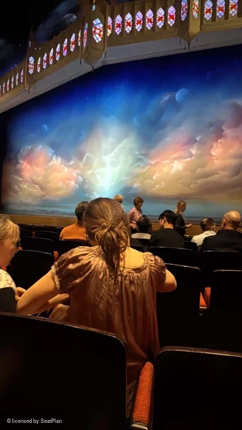 Prince of Wales Theatre Stalls F15 view from seat photo