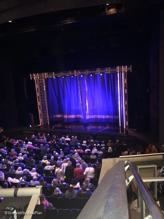Milton Keynes Theatre Circle A8 view from seat photo