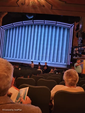 Shubert Theatre Orchestra O6 view from seat photo