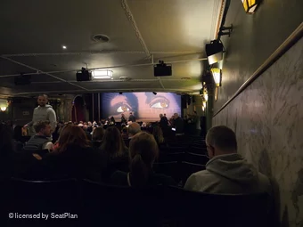 Aldwych Theatre Stalls U1 view from seat photo