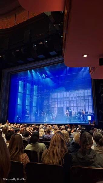 Prince Edward Theatre Stalls M4 view from seat photo