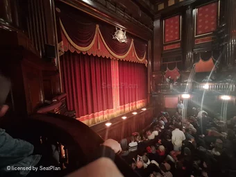St Martin's Theatre Dress Circle A3 view from seat photo