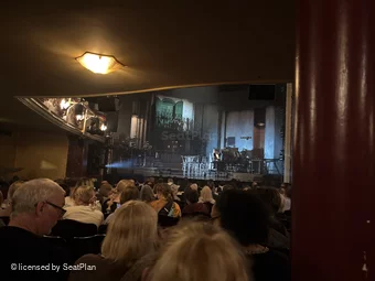 Lyric Theatre Stalls S19 view from seat photo