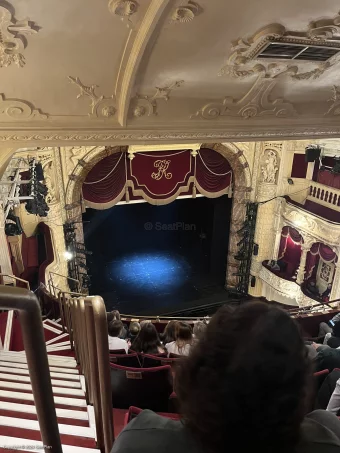 Richmond Theatre Upper Circle H22 view from seat photo