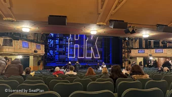 Shubert Theatre Orchestra T11 view from seat photo