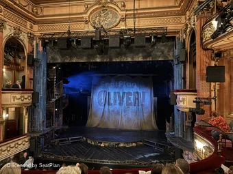 Gielgud Theatre Dress Circle D12 view from seat photo
