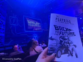 Winter Garden Theatre Orchestra G15 view from seat photo