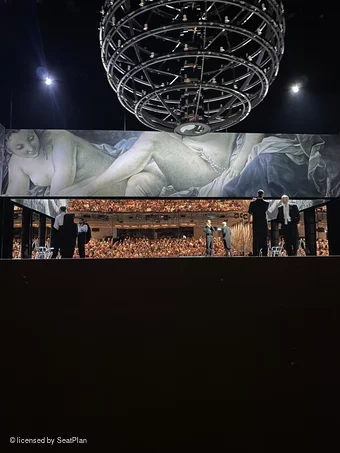 National Theatre - Lyttelton Stalls A21 view from seat photo