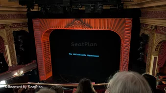 Phoenix Theatre Grand Circle C7 view from seat photo