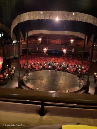August Wilson Theatre Mezzanine A214 view from seat photo