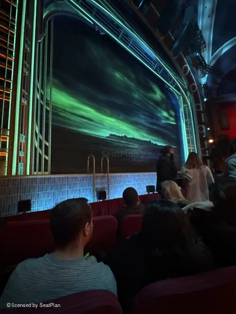 Broadway Theatre Orchestra D10 view from seat photo