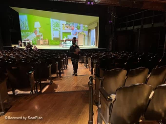 Studio 54 Theatre Orchestra N2 view from seat photo