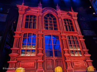 Savoy Theatre Stalls BB11 view from seat photo