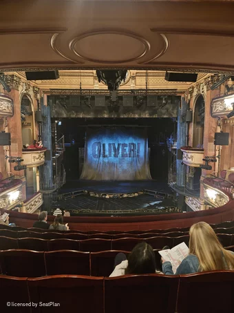 Gielgud Theatre Dress Circle G18 view from seat photo