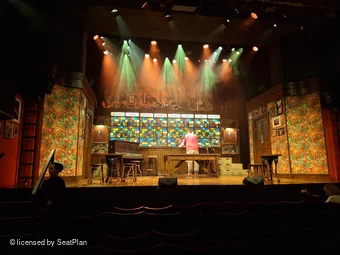 Arts Theatre Stalls F13 view from seat photo