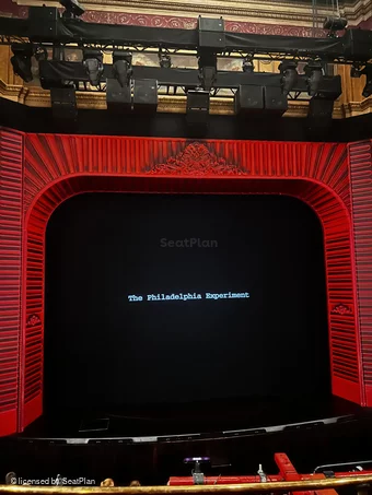 Phoenix Theatre Dress Circle B17 view from seat photo