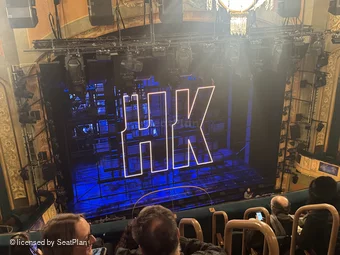 Shubert Theatre Balcony F3 view from seat photo