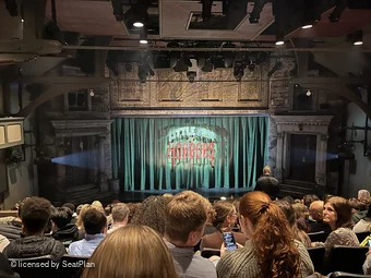 Westside Theatre Orchestra P109 view from seat photo