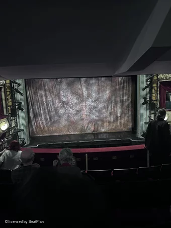 Grand Opera House York Dress Circle E19 view from seat photo