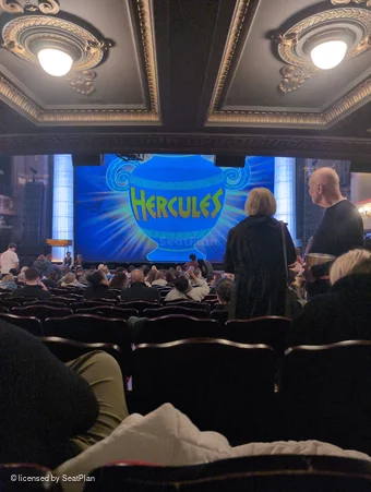 Theatre Royal Drury Lane Stalls T20 view from seat photo