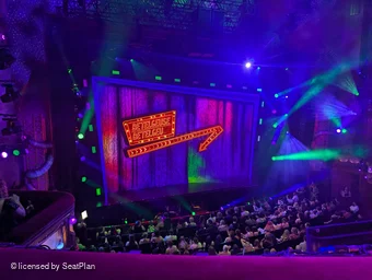 Prince Edward Theatre Dress Circle A29 view from seat photo