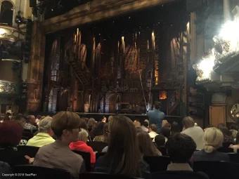 Victoria Palace Theatre Stalls L9 view from seat photo