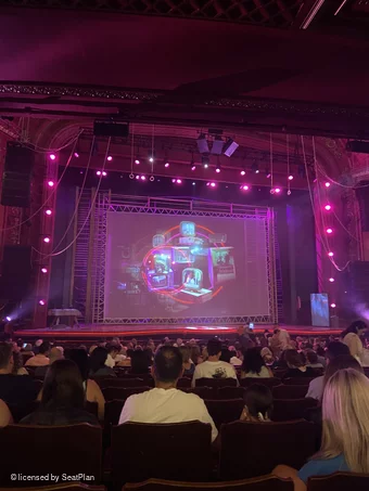 Dominion Theatre Stalls S35 view from seat photo
