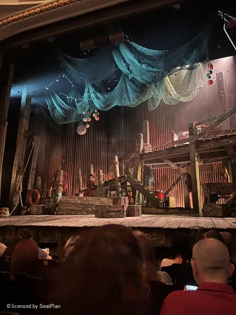 Ambassadors Theatre Stalls E4 view from seat photo