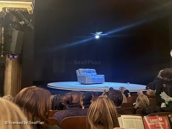 Booth Theatre Orchestra G9 view from seat photo