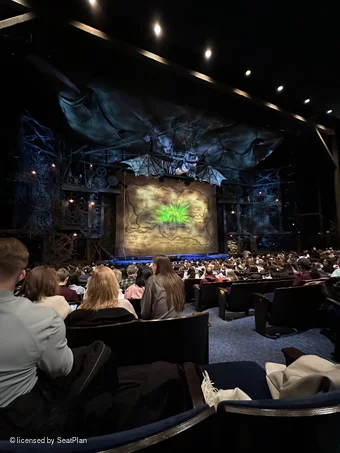 Gershwin Theatre Orchestra M3 view from seat photo