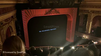 Phoenix Theatre Grand Circle D27 view from seat photo