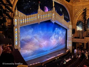 Eugene O'Neill Theatre Box Left C4 view from seat photo