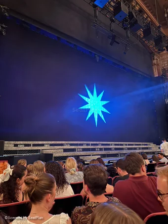 London Palladium Stalls G34 view from seat photo