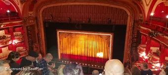Bristol Hippodrome Upper Circle F14 view from seat photo