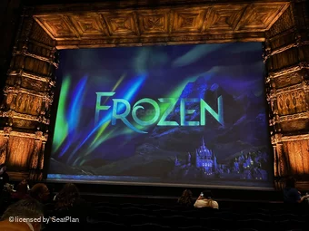 Theatre Royal Drury Lane Stalls H23 view from seat photo