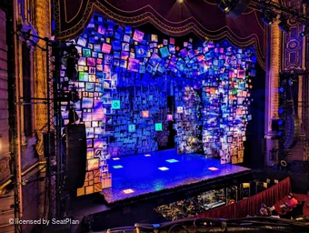 Palace Theatre Circle A37 view from seat photo