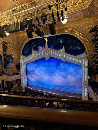 Eugene O'Neill Theatre Mezzanine E2 view from seat photo