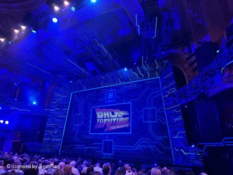 Winter Garden Theatre Orchestra M10 view from seat photo