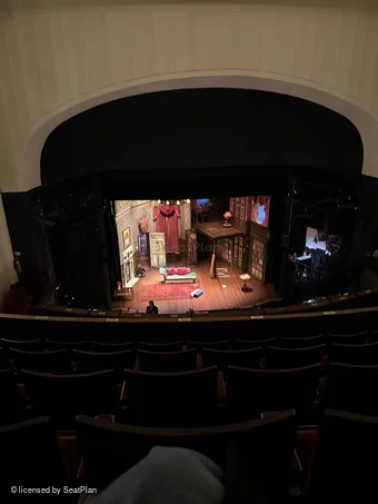 Duchess Theatre Dress Circle J14 view from seat photo