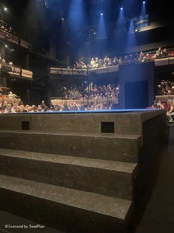 Bridge Theatre Stalls C28 view from seat photo