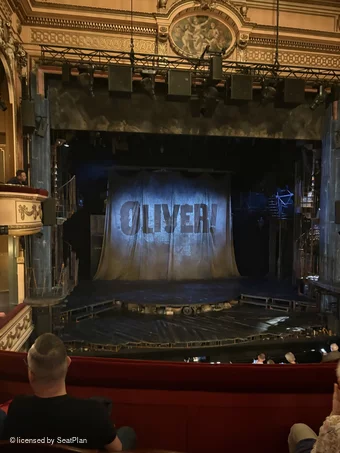 Gielgud Theatre Dress Circle C22 view from seat photo
