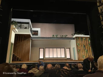 Hudson Theatre Orchestra J110 view from seat photo