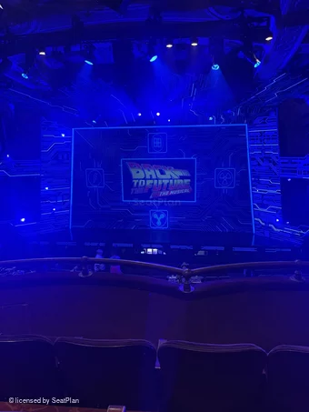 Winter Garden Theatre Mezzanine C107 view from seat photo