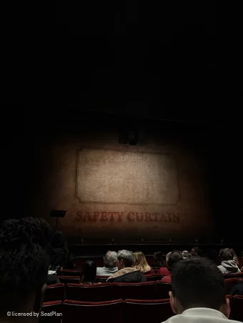 Peacock Theatre Stalls G29 view from seat photo